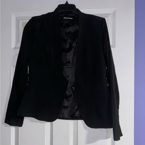 Black suit jacket